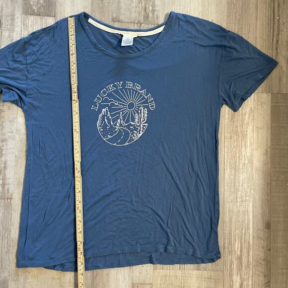 Lucky brand Desert Road trip tshirt size Medium - Picture 6 of 8